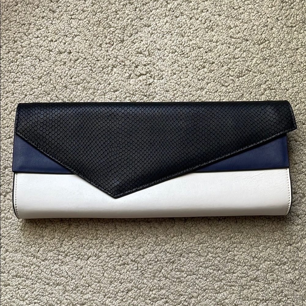 BCBGMaxazria Leather Clutch